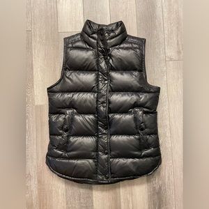 J.Crew XXS Black Puffy Vest